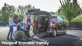 Peugeot Traveller Family le monospace hyper accessible pour les familles [upl. by Anilet]