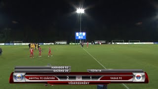 Merkantil Bank NBII 20242025 9 forduló Aqvital FC Csákvár  Vasas 21 [upl. by Legnaesoj579]