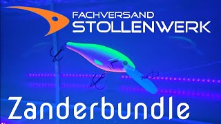 Farben die BALLERN  Zanderbundle Stollenwerk Unboxing mit UVTest [upl. by Negrom]