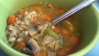 Barley amp Vegetable Soup [upl. by Eelam626]