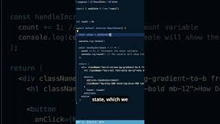 What does useState return In Reactjs reactjs softwareengineer [upl. by Khanna]