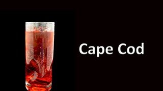 Cape Cod Cocktail Drink Recipe HD [upl. by Zanlog]