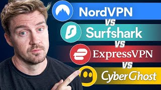 BEST VPN Comparison  Tested TOP 4 VPNs for 2024 HONEST Opinion [upl. by Alleunam]