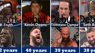 All135 WWE Wrestlers Age In 2024 [upl. by Sebastien]