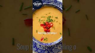 Surprisingly delicious fall soup recipe  Roasted Bell Peppers Cream Soup [upl. by Novanod]