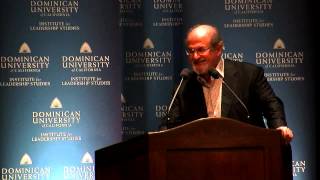 Salman Rushdie spoke at Dominican University Joseph Anton A Memoir [upl. by Adaj]