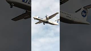 ATR72 UTair споттинг аэропорта Колцово shorts airport subscribe шортс споттинг [upl. by Acinomahs]