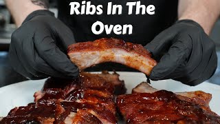 How To Make Ribs In The Oven  Easy amp Delicious Baby Back Ribs Recipe MrMakeItHappen Ribs [upl. by Argela]