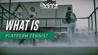 What is Platform Tennis [upl. by Ecined]