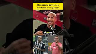 OS DONOS DA BOLA NETO REAGE AO DEYVERSON E O BICHO PEGOU 😱🤣shorts comedy [upl. by Anerda]