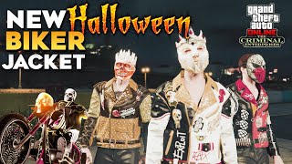 How to Get NEW Halloween Biker Jacket in GTA 5 Online SUPER RARE [upl. by Wampler516]