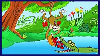 The Monkey and the Crocodile Stories From Grandpa [upl. by Mcclenon]