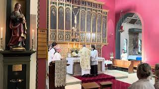 External solemnity of St Mary Magdalen at St Mary Magdalene’s Church Wandsworth [upl. by Dralliw]