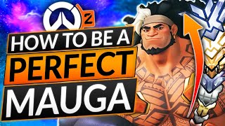 The ULTIMATE MAUGA GUIDE  PRO TIPS to be the BEST TANK  Overwatch 2 Guide [upl. by Leirza17]