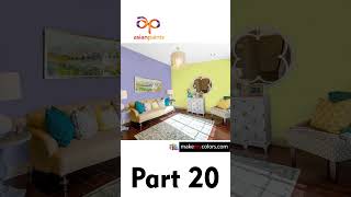 1000 Asian Paints color combinations 1 to 100 video 20 [upl. by Honeywell]