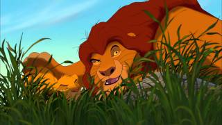 The Lion King 3D  Simbas Pouncing Lesson  Official Disney Movie Clip [upl. by Reisinger]