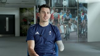 Jaco Van Gass  Paracyclist and Tokyo 2020 Gold Medalist ParalympicsGB [upl. by Nayd632]