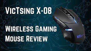 VicTsing X08 Wireless Gaming Mouse Review  OFFBrand Reviews [upl. by Eycats]