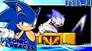 Sonic Reacts To Totally accurate Sonic 1 in 4 minutes It’s like déjà vu all over again [upl. by Ahsiek]