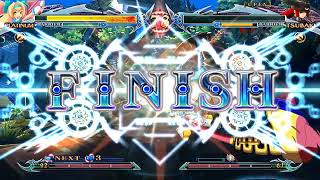 Blazblue Chronophantasma Extend Platinum The Trinity Gameplay marniegamer gameplays soloq [upl. by Mimajneb]