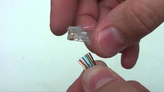 Jak zarobić kabel ethernet RJ45 [upl. by Ayenet662]