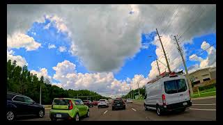 quotScenic ASMR Drive from Wesley Chapel to Miami – Pure Road Ambiencequot [upl. by Duval]