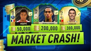 FIFA 18 BIGGEST MARKET CRASH  HOW TO MAKE COINS WHEN TO BUY amp SELL  PREPERATION FOR BLACK FRIDAY [upl. by Eindys]