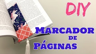 DIY Marcador de livro  página  PASSO A PASSO [upl. by Dulciana173]