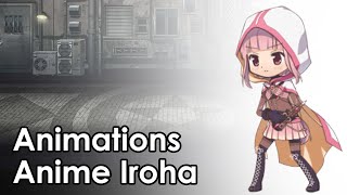 Anime Iroha  Battle Animations [upl. by Maag]