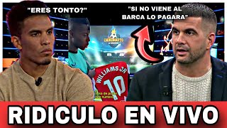 🚨😱JOSE ALVAREZ AMENAZA A NICO WILLIAMS POR NO FICHAR POR EL BARCA ¡BRUTAL😱 [upl. by Cogn1]