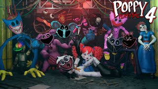 Poppy Playtime Chapter 4  ALL NEW BOSSES  ENDING FULL GAMEPLAY [upl. by Anyahs860]