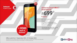 Vodacom September amp October Deals [upl. by Einitsed]