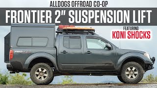 Install amp Review 2” Frontier Lift from Alldogs Offroad [upl. by Aroel]