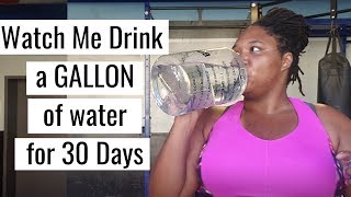 I Drank a Gallon of Water A DAY for 30 Days  30 Day Water Challenge [upl. by German700]