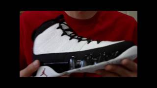 Air Jordan IX 9 Retro whiteblack varsity red [upl. by Annawek]