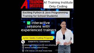 💻Excititng Python amp Java Programming Training For School Students💻😊Junior Geeks Coding Program😊 [upl. by Lander]