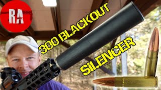 300 Blackout Silencer Subsonic vs Supersonic Ammo [upl. by Plath]