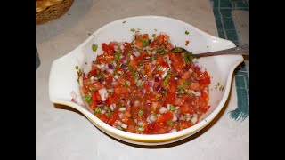 tomato and pepper saladkachumbari [upl. by Akema]