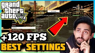 BEST GTA 5 SETTINGS FOR LOW END PC  HOW TO FIX LAG IN GTA 5  GTA 5 Mods 2023 HindiUrdu [upl. by Blanchard]