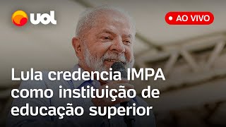 🔴 Lula ao vivo no Rio Presidente participa de evento do IMPA com o ministro da Educação acompanhe [upl. by Christiano]