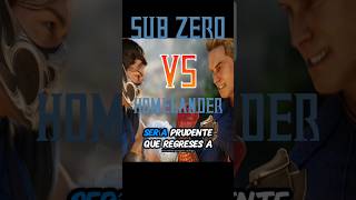 SubZero vs Homelander El patriota 🍫🥛 Mortal kombat 1 shorts gaming homelanderedit [upl. by Shandee]