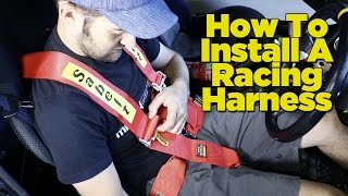 How To Install A Racing Harness [upl. by Nibbs]