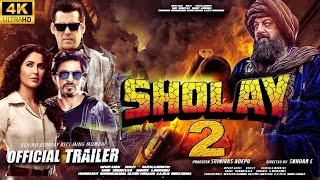 SHOLAY 2  new movie trailer  Salman Khan As Veeru  Shah Rukh Khan As Jai  Kriti S amp Pooja Hegde [upl. by Annoit]