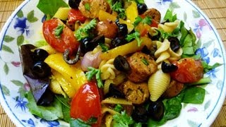 Ensalada de Pasta con Longaniza [upl. by Nerac]