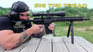 Sig Sauer 716i Tread with Geissele Trigger [upl. by Esinned277]