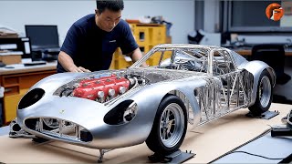 Building Metal Ferrari 250 GTO With Real Mechanisms  Start to Finish Build by liumutou [upl. by Nilats86]