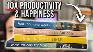 Every Oliver Burkeman Book Summarized in 13 Minutes [upl. by Adleme]