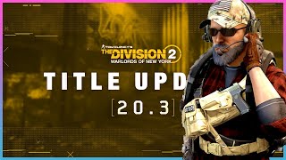 Missing Characters Game Breaking Loot Bug Infinite Loading amp MORE The Division 2 News Update [upl. by Ecart]