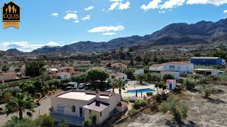 TUR3V52  Fantastic property 2 individual houses with pool on the outskirts of Turre  €495000 [upl. by Grigson]