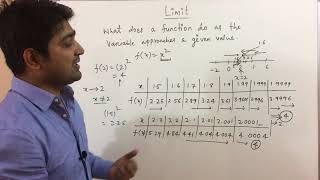 Limit introduction in Hindi  01 [upl. by Roxanna638]